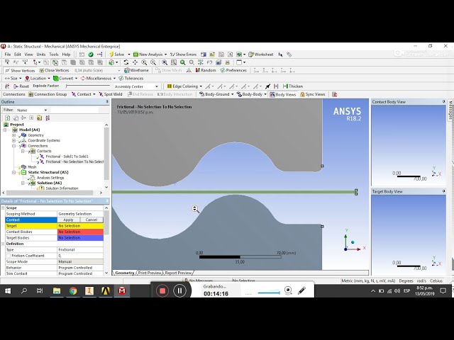 فیلم آموزشی: ☑️ آنالیز بدون خطی - میز کار Ansys با زیرنویس فارسی