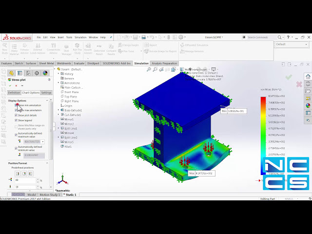 فیلم آموزشی: ویدئو SOLIDWORKS - تفسیر نتایج شبیه سازی با زیرنویس فارسی