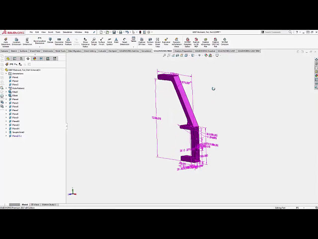 فیلم آموزشی: SOLIDWORKS MBD - وبینار ابعاد هندسی و تحمل با زیرنویس فارسی