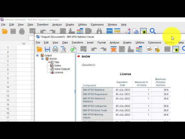 فیلم آموزشی: SPSS 28 با کد