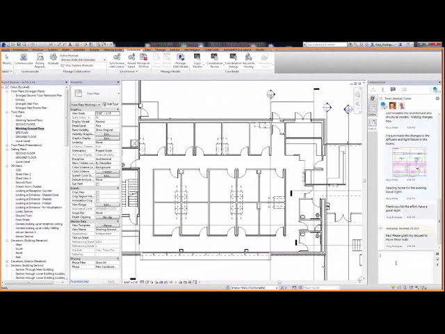 فیلم آموزشی: استفاده از Worksharing، Chat و Screen Capture Tools در همکاری برای Revit با زیرنویس فارسی