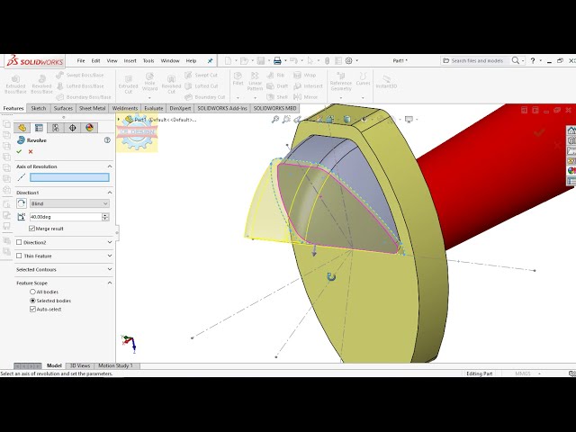 فیلم آموزشی: 「DESIGN 135」 نحوه کشیدن شمشیر | آموزش Solidworks