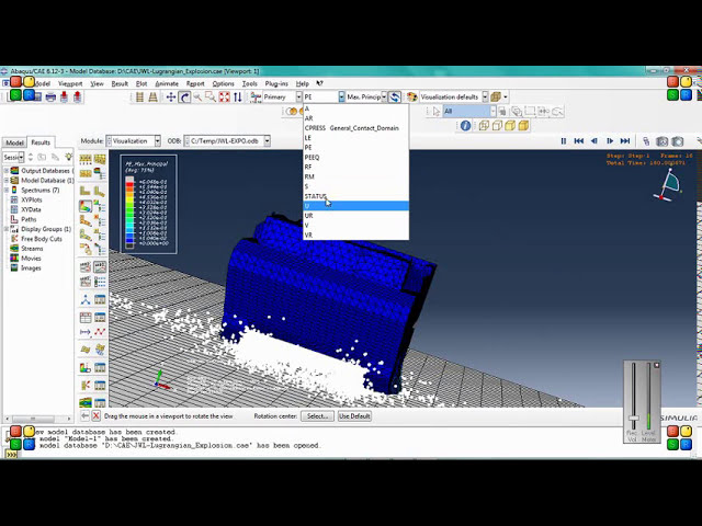 فیلم آموزشی: شبیه سازی انفجار تانک-Abaqus