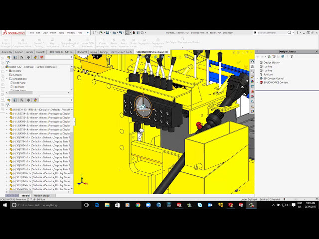 فیلم آموزشی: SOLIDWORKS Electrical: Routing Hydraulic Designs با زیرنویس فارسی