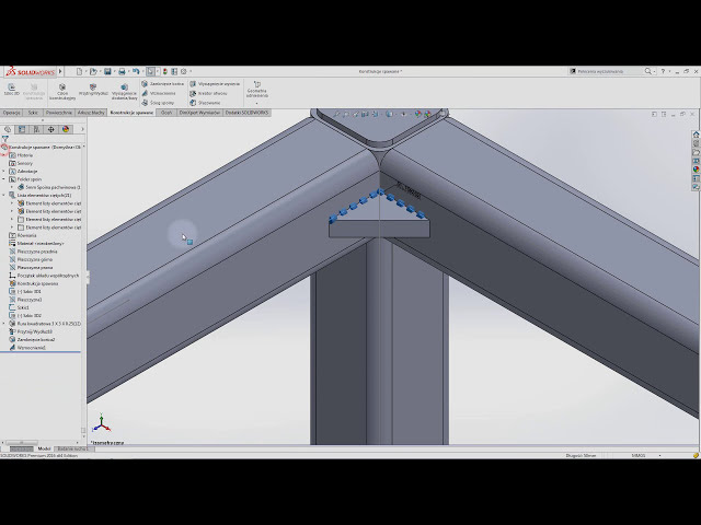 فیلم آموزشی: ساخت و ساز جوش - دوخت اسفنجی | SOLIDWORKS Tutorial #21