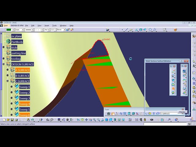 فیلم آموزشی: آموزش طراحی قطعات پلاستیکی CATIA V5 CLOSE VOLUME-2