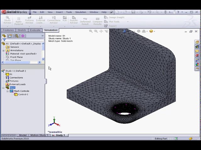 فیلم آموزشی: شبیه سازی ( 08 Mesh Error ) آموزش SOLIDWORKS با زیرنویس فارسی