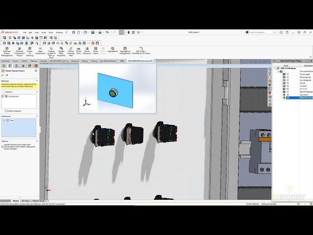 فیلم آموزشی: طراحی سیستم های یکپارچه با SOLIDWORKS Electrical 3D - وبینار با زیرنویس فارسی