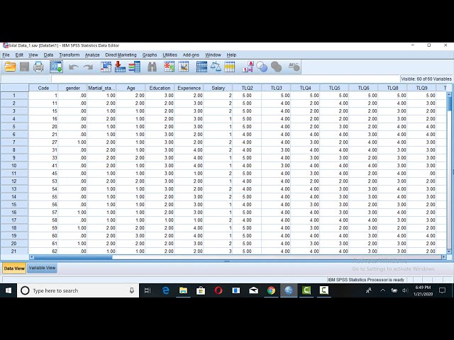 فیلم آموزشی: SPSS: تجزیه و تحلیل رگرسیون در زبان اردو/هندی با زیرنویس فارسی