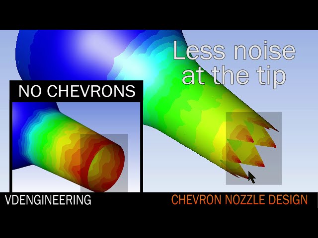 فیلم آموزشی: ANSYS Fluent 3D CFD: Chevron Nozzle - Jet Engine (B787) آموزش آکوستیک! با زیرنویس فارسی