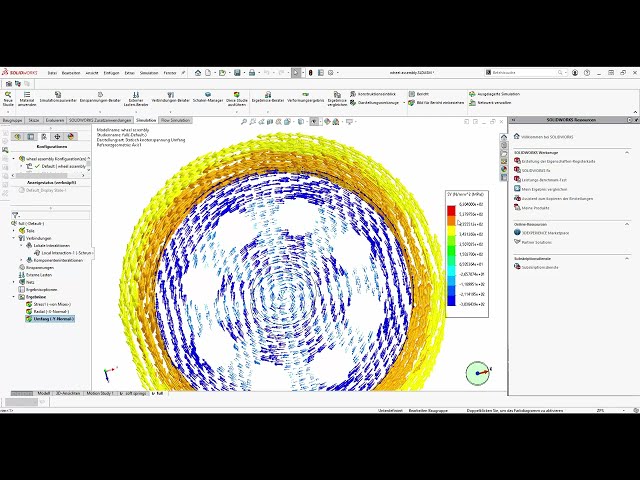 فیلم آموزشی: شبیه سازی SOLIDWORKS - ارزیابی تنش در مختصات استوانه ای