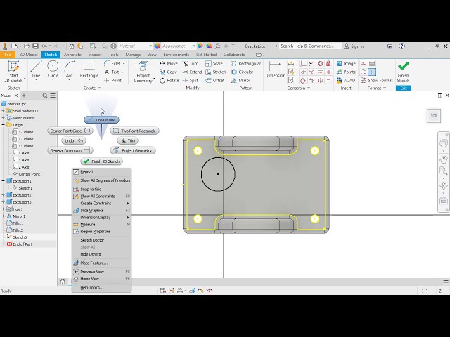 فیلم آموزشی: 1-رابط برای Autodesk Inventor 2020 با زیرنویس فارسی