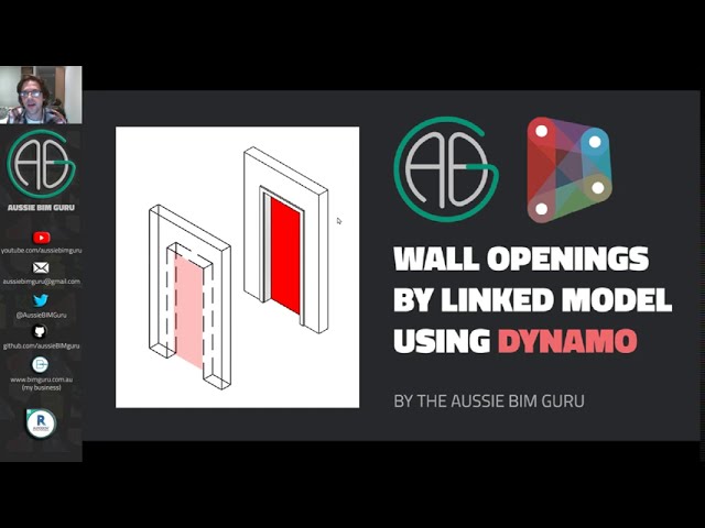 فیلم آموزشی: بازشوهای دیوار توسط مدل Revit مرتبط با استفاده از Dynamo! با زیرنویس فارسی