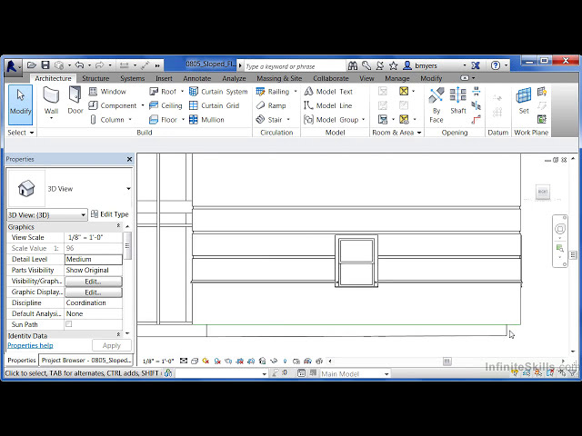 فیلم آموزشی: طبقه در revit - 08_05-طبقه شیبدار با زیرنویس فارسی