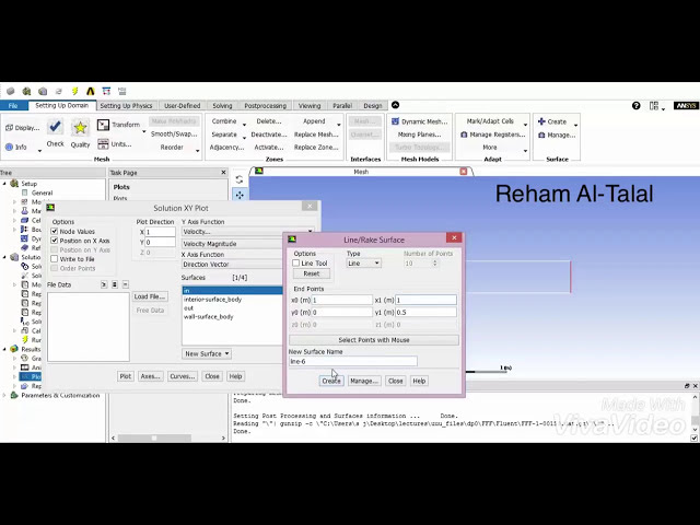 فیلم آموزشی: ANSYS-fluent نحوه ایجاد خط