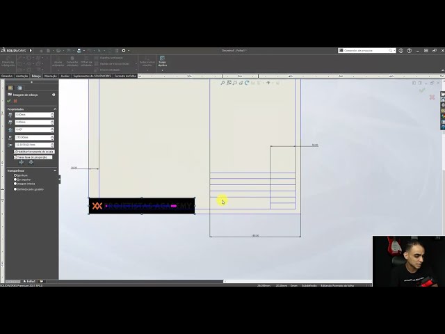 فیلم آموزشی: نحوه ایجاد یک برگه الگو در SOLIDWORKS با زیرنویس فارسی