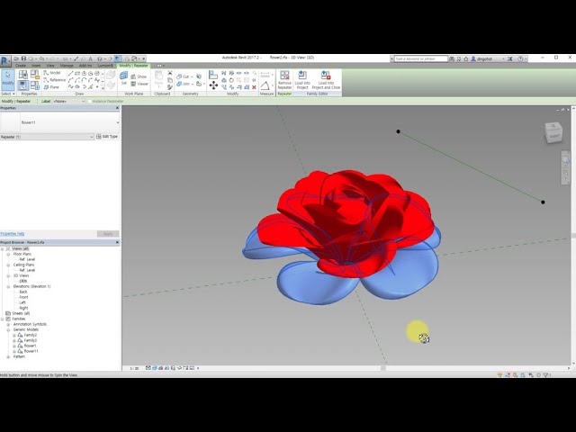 فیلم آموزشی: How to Love Revit - ساخت مدل رز