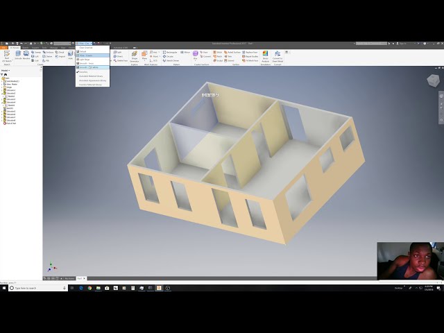 فیلم آموزشی: آموزش AutoDesk Inventor چگونه یک خانه ساده بسازیم
