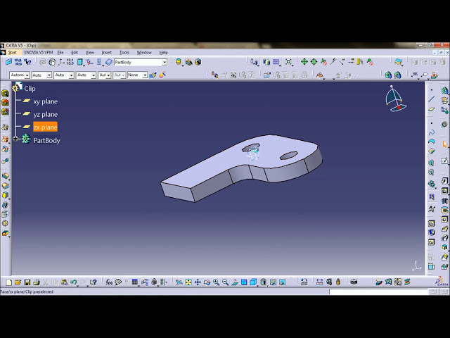 فیلم آموزشی: آموزش CATIA V5/V6 | جابجایی گیره (طراحی کامل گام به گام)