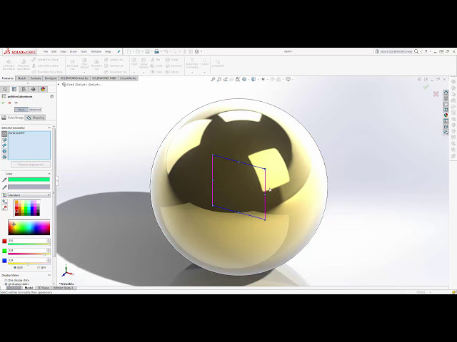 فیلم آموزشی: آموزش SOLIDWORKS | نحوه اعمال مواد