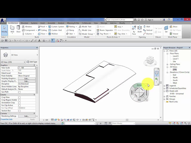 فیلم آموزشی: ماژول 4: واحد 11: Revit Architecture: Roof by Extrusion با زیرنویس فارسی