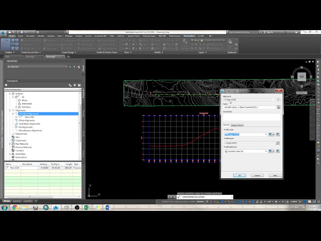 فیلم آموزشی: Autocad Civil 3D 2017 - ایجاد سطح از نقطه ابری و ترازهای عمودی با زیرنویس فارسی