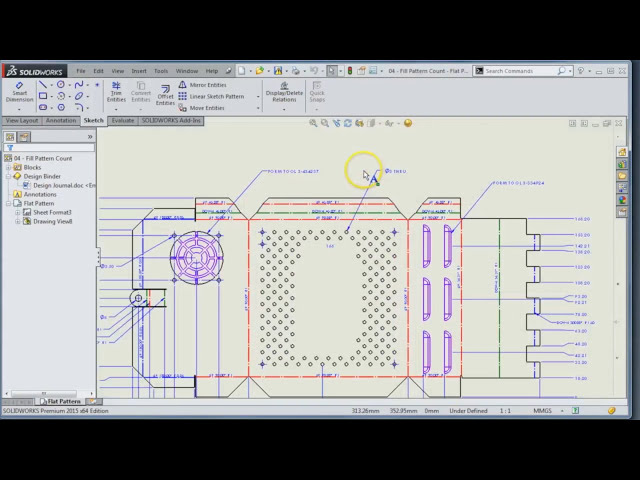 فیلم آموزشی: نکته فنی ویدئویی: ورق فلز SOLIDWORKS - الگوهای بدنه و پر با زیرنویس فارسی