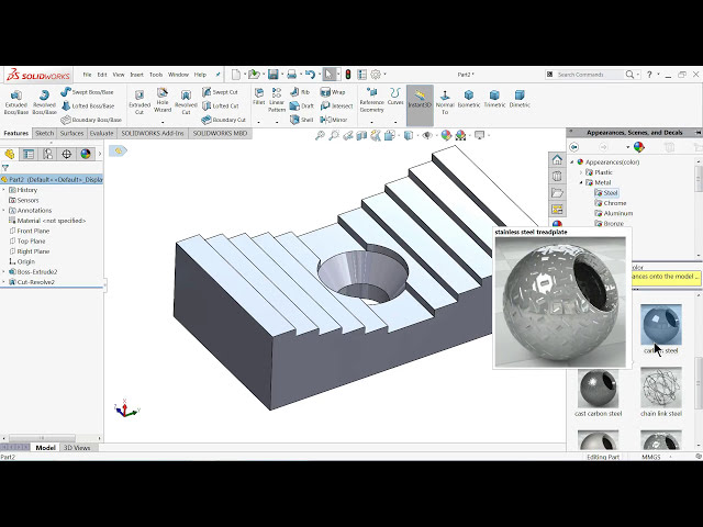 فیلم آموزشی: آموزش Solidworks | طراحی نیمکت در Solidworks (قسمت 3)