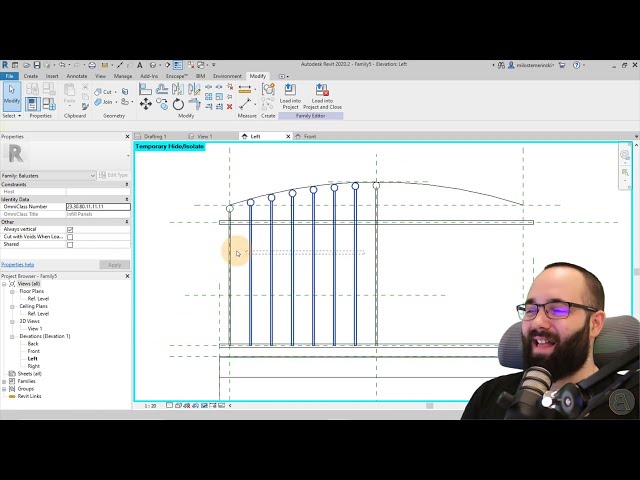 فیلم آموزشی: آموزش نرده Revit Complex با زیرنویس فارسی