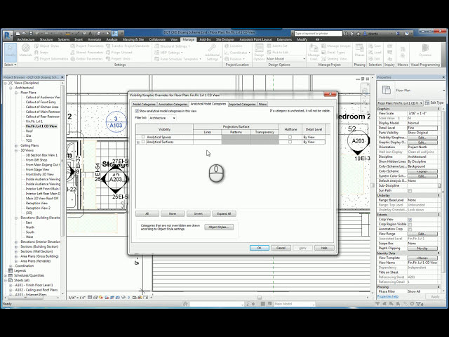 فیلم آموزشی: Revit Visibility Graphics Dialog Box A How To Guide با زیرنویس فارسی