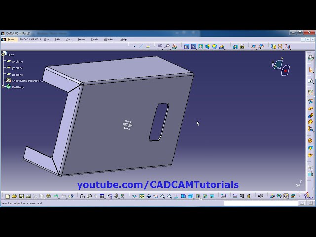 فیلم آموزشی: تمرینات ورق فلز CATIA برای مبتدیان - 1