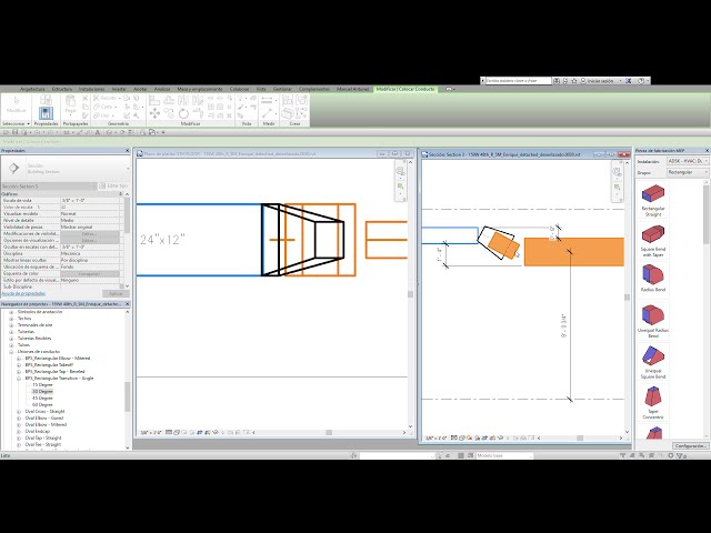 فیلم آموزشی: Autodesk Revit 2017 Duct Transition Offset