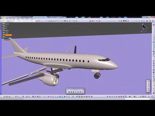 فیلم آموزشی: CATIA Imagine&Shpe - طراحی مفهومی هواپیما