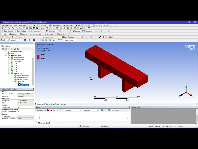 فیلم آموزشی: تجزیه و تحلیل گذرا با استفاده از میز کار ansys با زیرنویس فارسی