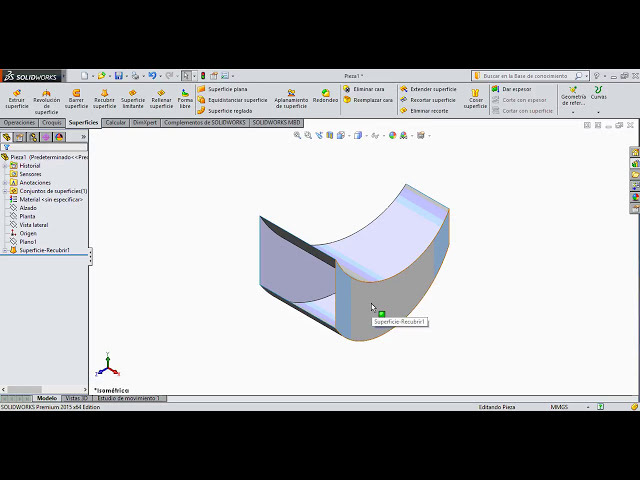 فیلم آموزشی: آموزش Solidworks 14 Loft Surface با زیرنویس فارسی