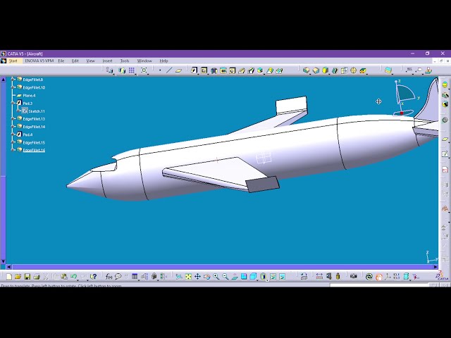 فیلم آموزشی: نرم افزار Aircraft In Catia || #catia #cad #مکانیکی با زیرنویس فارسی