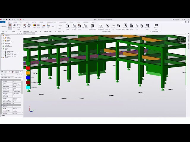 فیلم آموزشی: Tekla Structural Designer 2020 - ارسال اطلاعات به و از Autodesk Revit