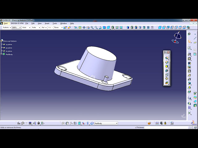 فیلم آموزشی: ویژگی های لباس- کارگاه طراحی قطعات CATiA برای مبتدیان با زیرنویس فارسی