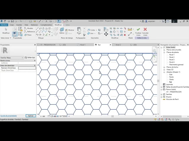 فیلم آموزشی: ✅پنل شش ضلعی عالی برای نما در REVIT با زیرنویس فارسی