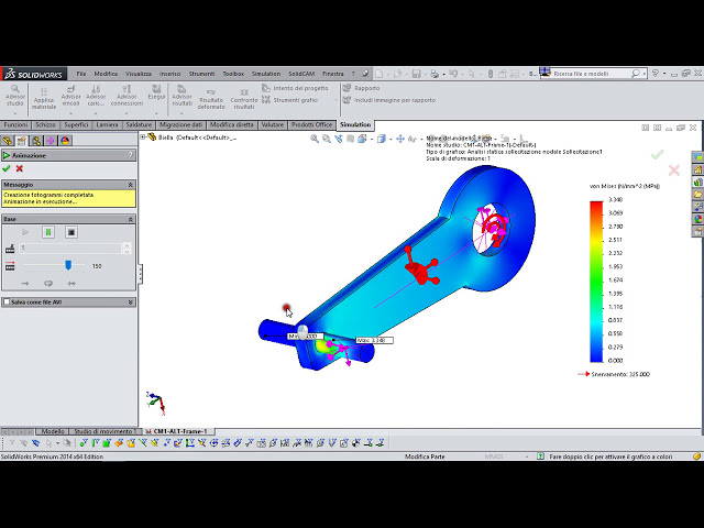 فیلم آموزشی: آموزش حرکت میله پیستون Solidworks با زیرنویس فارسی