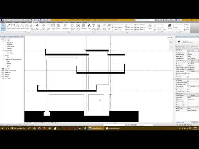 فیلم آموزشی: Revit: وارد کردن نقشه‌های CAD، راه‌اندازی شبکه‌ها و سطوح - Lovell Beach House با زیرنویس فارسی