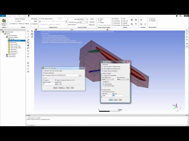 فیلم آموزشی: مش بندی مدل تحقیقاتی مشترک ناسا با استفاده از ANSYS SpaceClaim و Fluent Meshing - قسمت 1 با زیرنویس فارسی