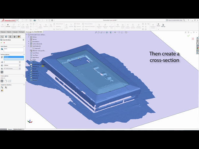 فیلم آموزشی: Geomagic for Solidworks - Point Cloud to Solid Model