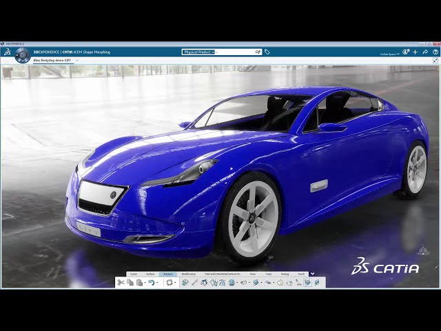 فیلم آموزشی: CATIA ICE Class A Modeler - DEMO با زیرنویس فارسی