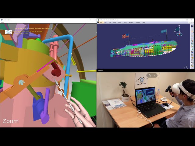 فیلم آموزشی: نحوه نمایش Catia V5 در واقعیت مجازی در Dell Visor