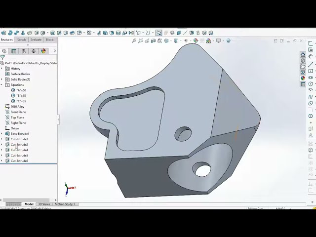 فیلم آموزشی: Solidworks CSWA EXAM [راه حل] | Q#1 با زیرنویس فارسی