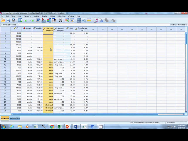 فیلم آموزشی: یافتن داده های از دست رفته در SPSS با زیرنویس فارسی