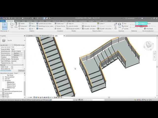 فیلم آموزشی: در معماری REVIT بر پله ها مسلط شوید با زیرنویس فارسی