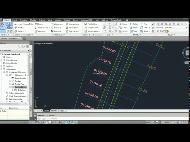 فیلم آموزشی: برچسب‌های خط نمونه را در Civil 3D ویرایش کنید