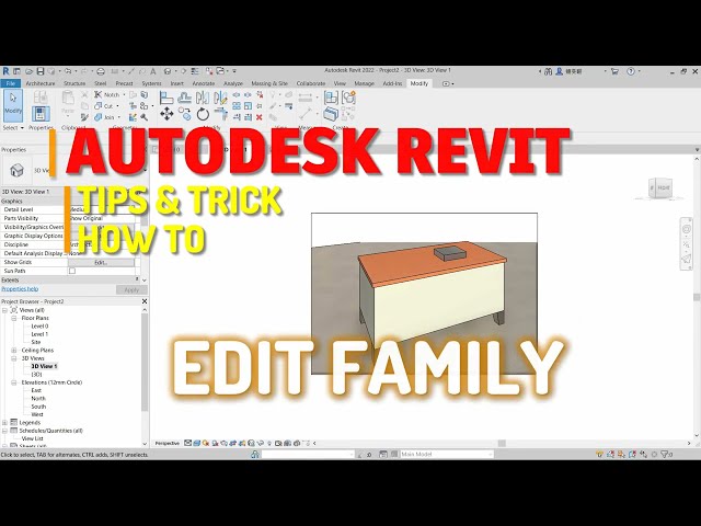 فیلم آموزشی: آموزش Revit How To Edit Family با زیرنویس فارسی